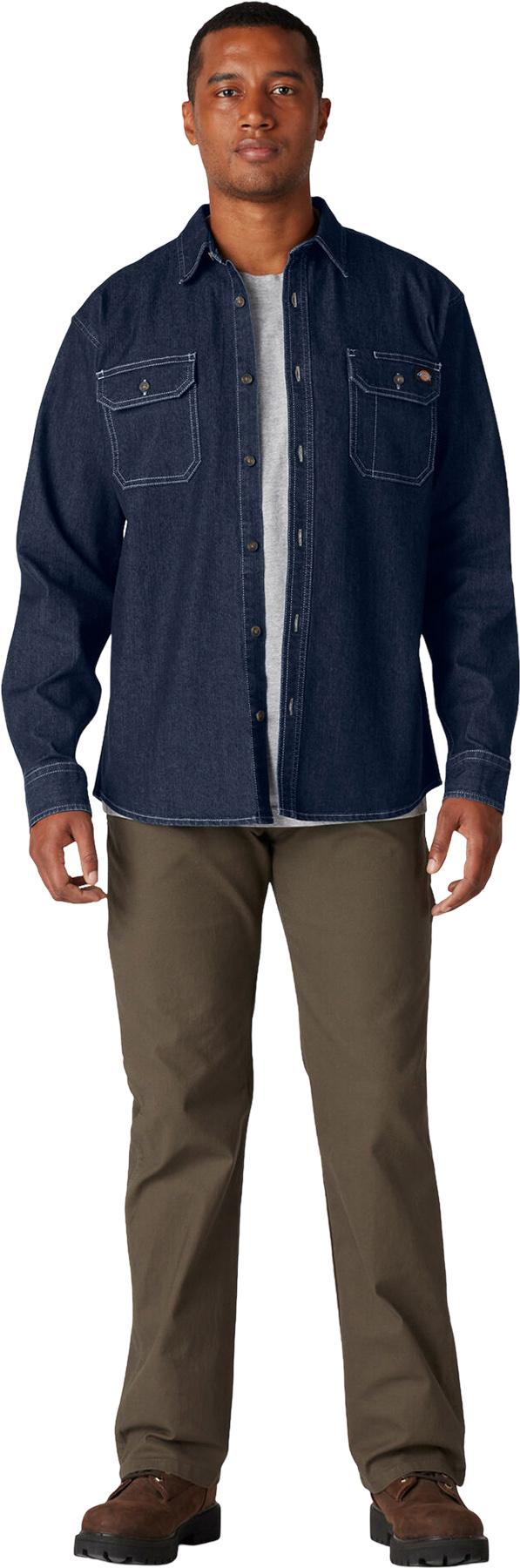 Product gallery image number 3 for product Flex Denim Long Sleeve Shirt - Men's