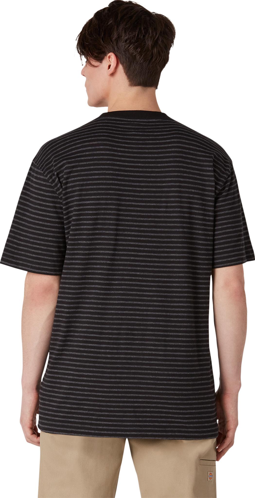 Product gallery image number 2 for product Regular Fit Striped Pocket T-Shirt - Men's