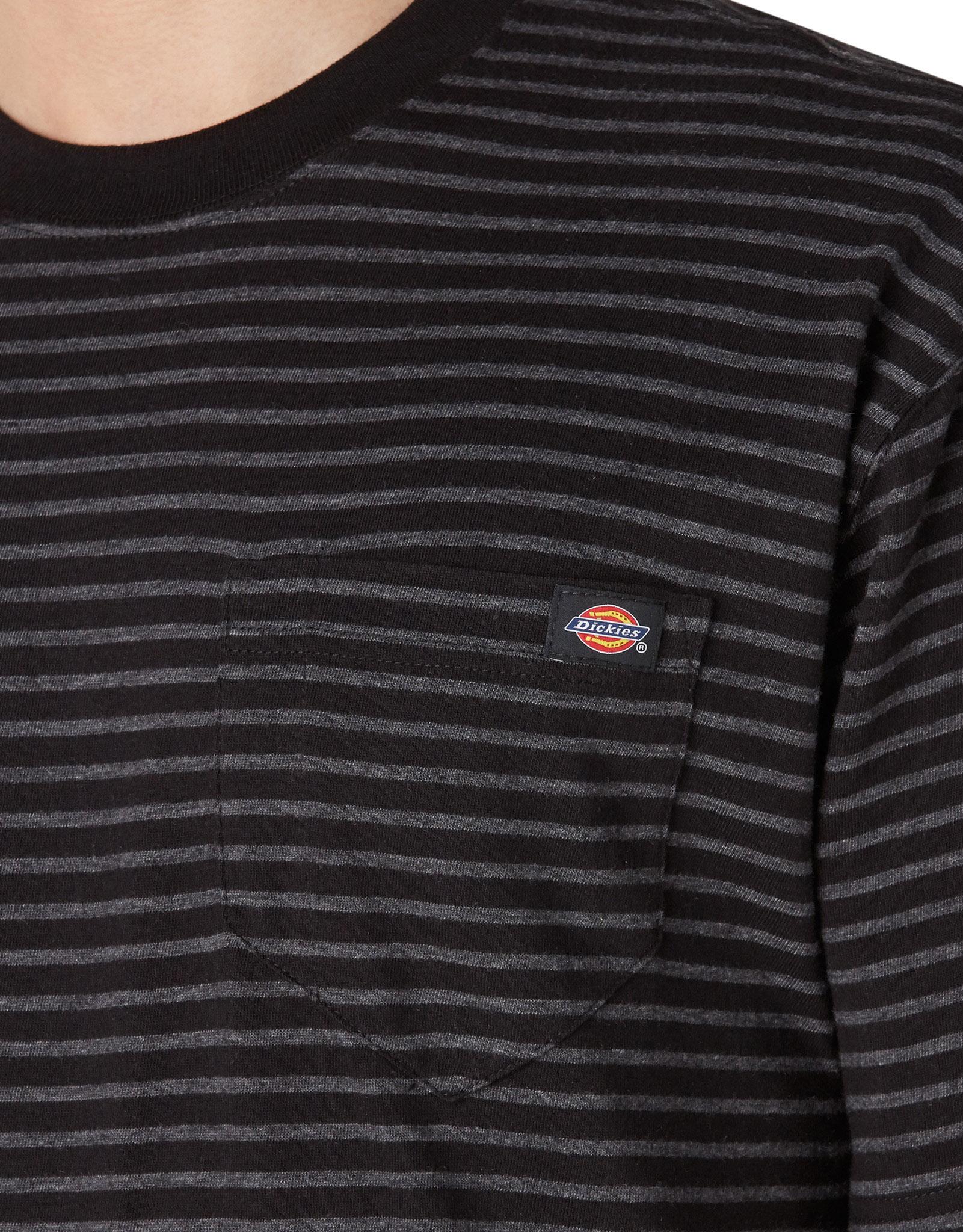 Product gallery image number 3 for product Regular Fit Striped Pocket T-Shirt - Men's