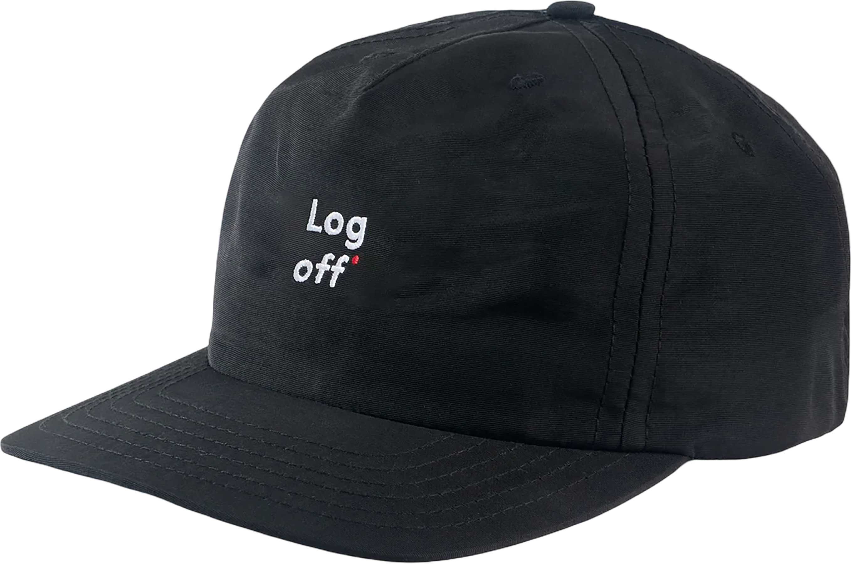 Log Off Black