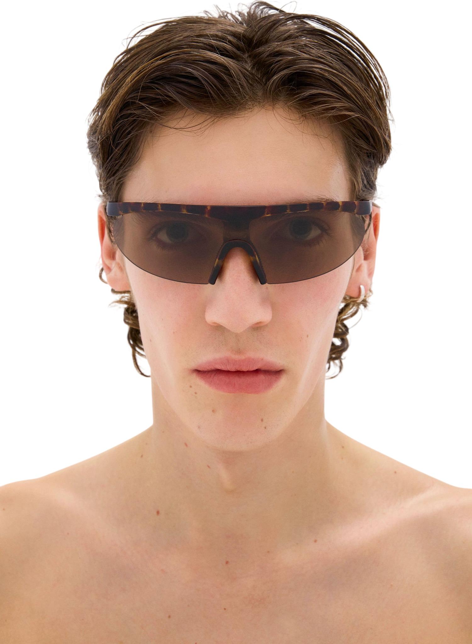 Product gallery image number 3 for product Koharu Eclipse Sunglasses - Brown Mosaic - D + Copper Lens - Unisex