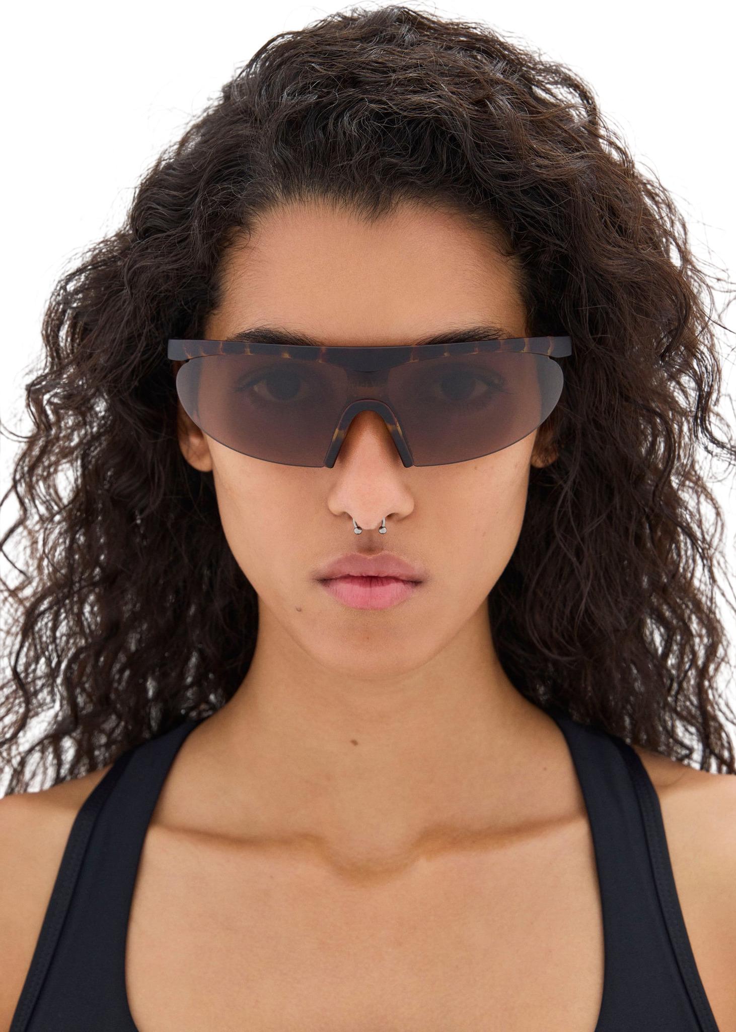 Product gallery image number 4 for product Koharu Eclipse Sunglasses - Brown Mosaic - D + Copper Lens - Unisex
