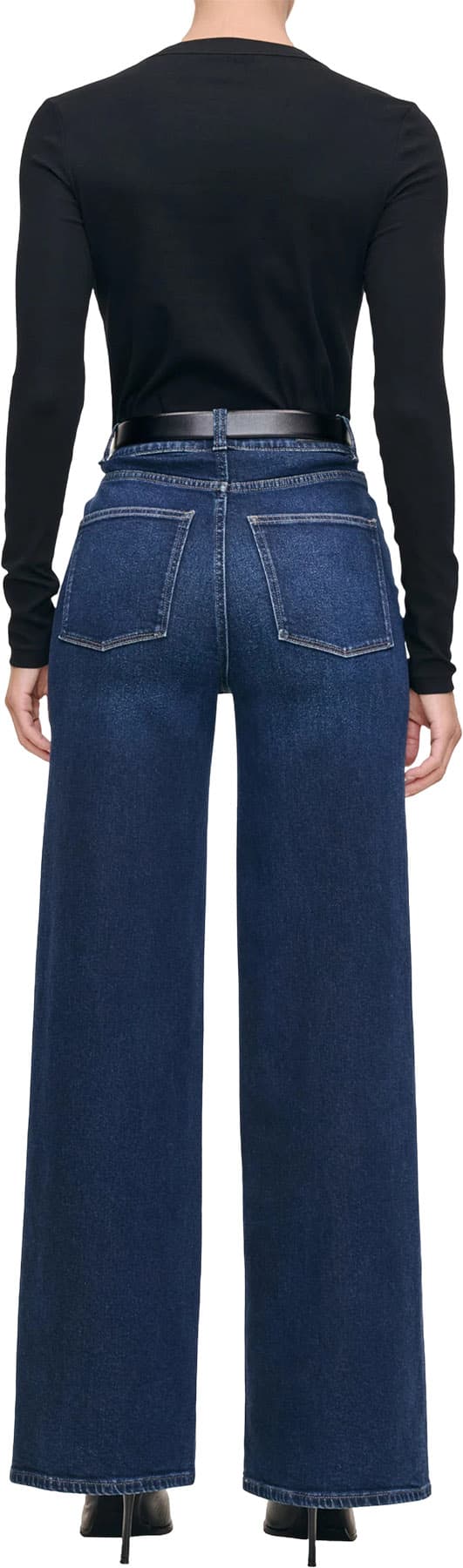 Product gallery image number 2 for product Hepburn Wide Leg High Rise Vintage Jeans 32" - Women's