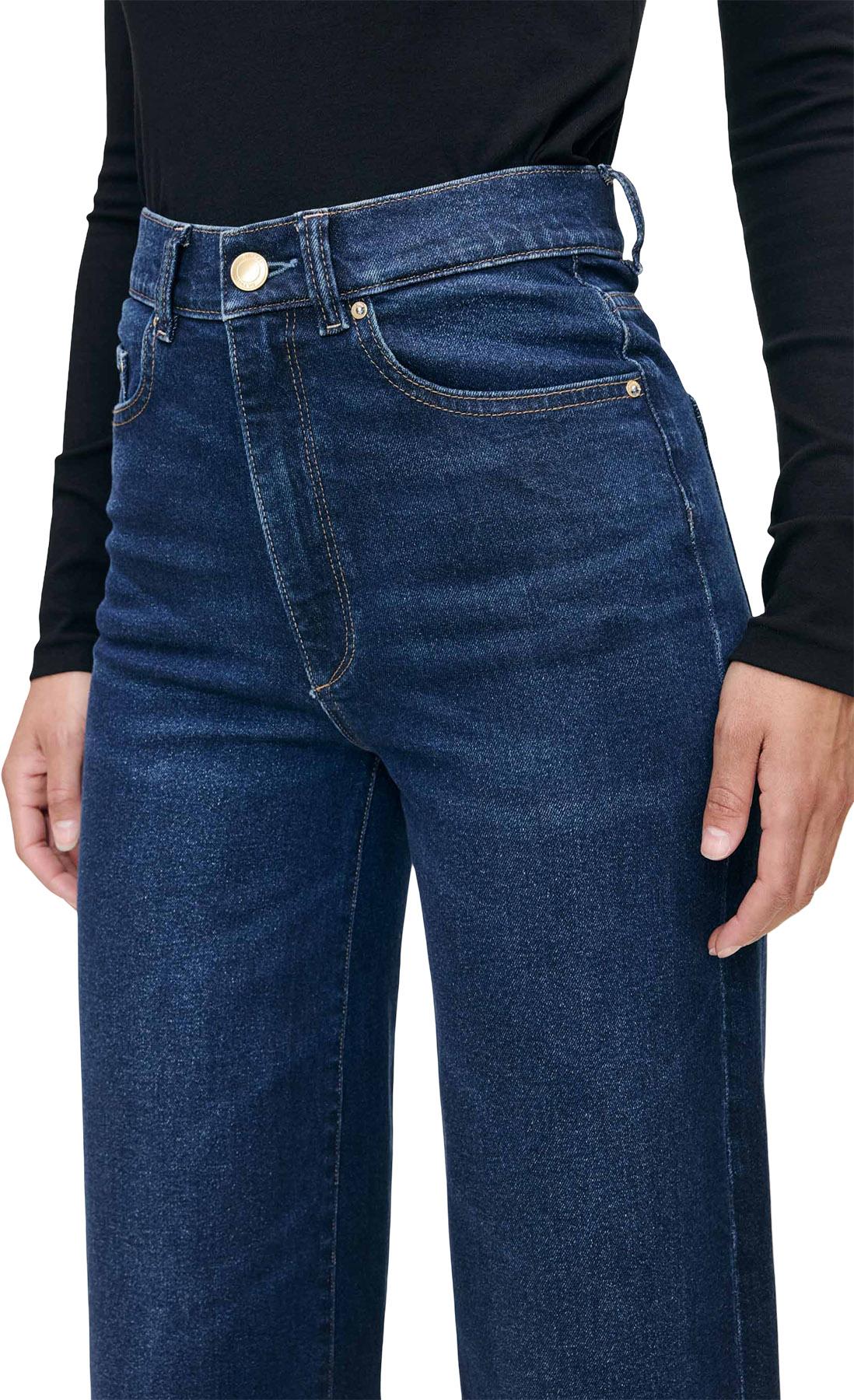 Product gallery image number 4 for product Hepburn Wide Leg High Rise Vintage Jeans 32" - Women's