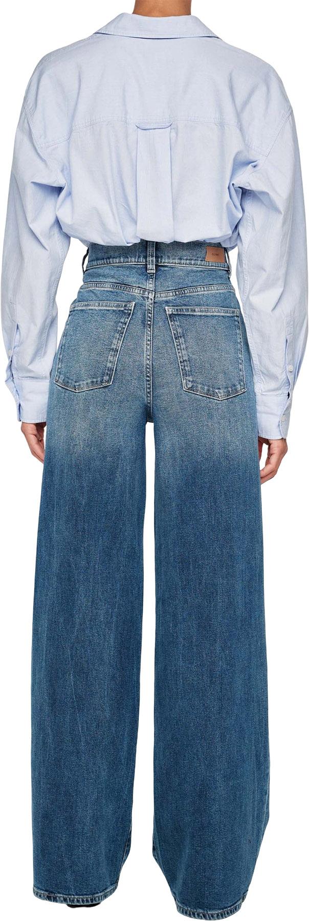 Product gallery image number 2 for product Hepburn Wide Leg High Rise Vintage Jeans 32" - Women's