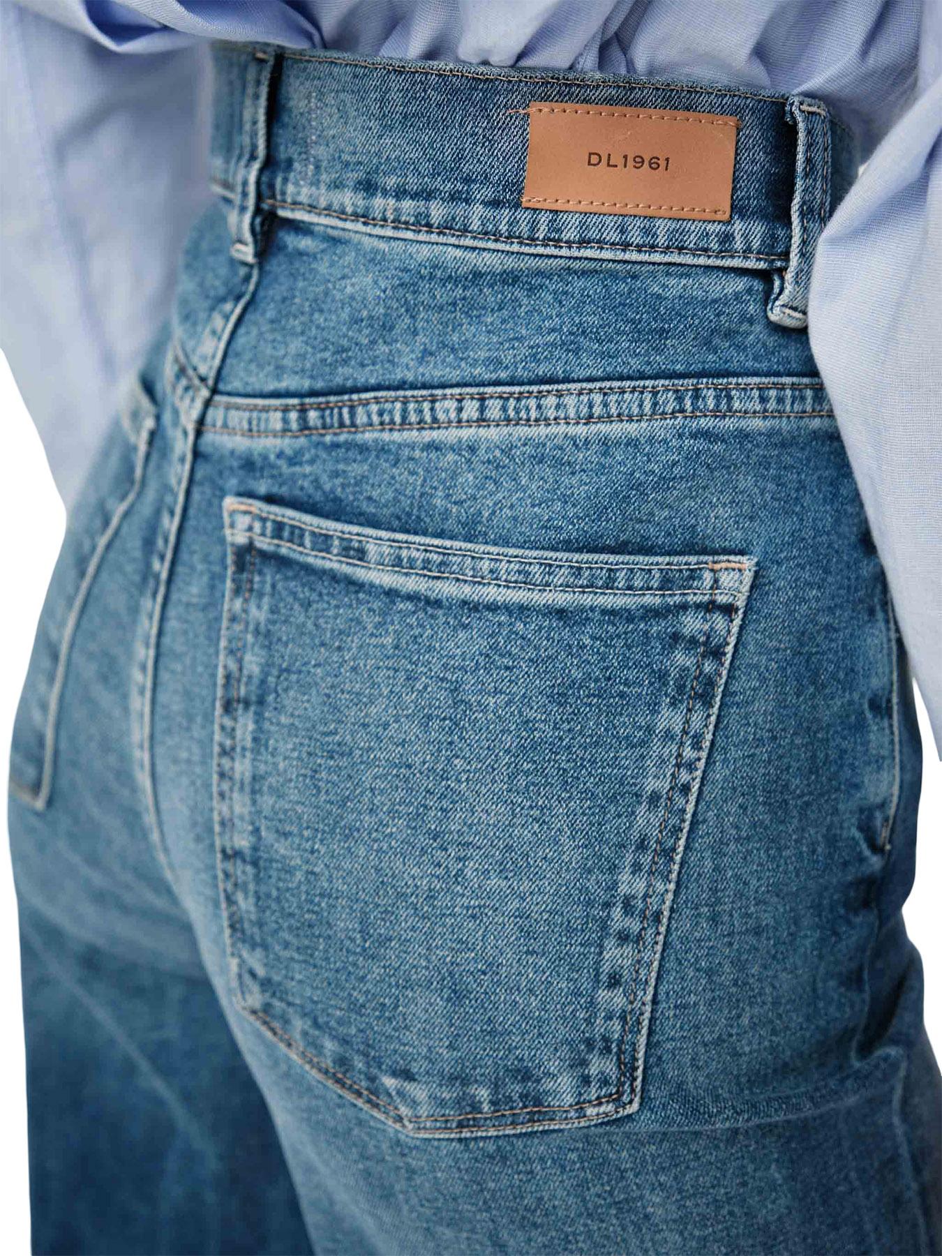 Product gallery image number 3 for product Hepburn Wide Leg High Rise Vintage Jeans 32" - Women's