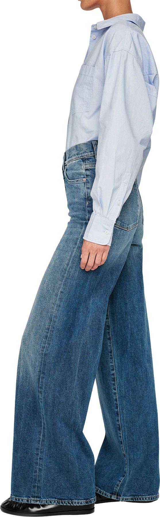 Product gallery image number 6 for product Hepburn Wide Leg High Rise Vintage Jeans 32" - Women's