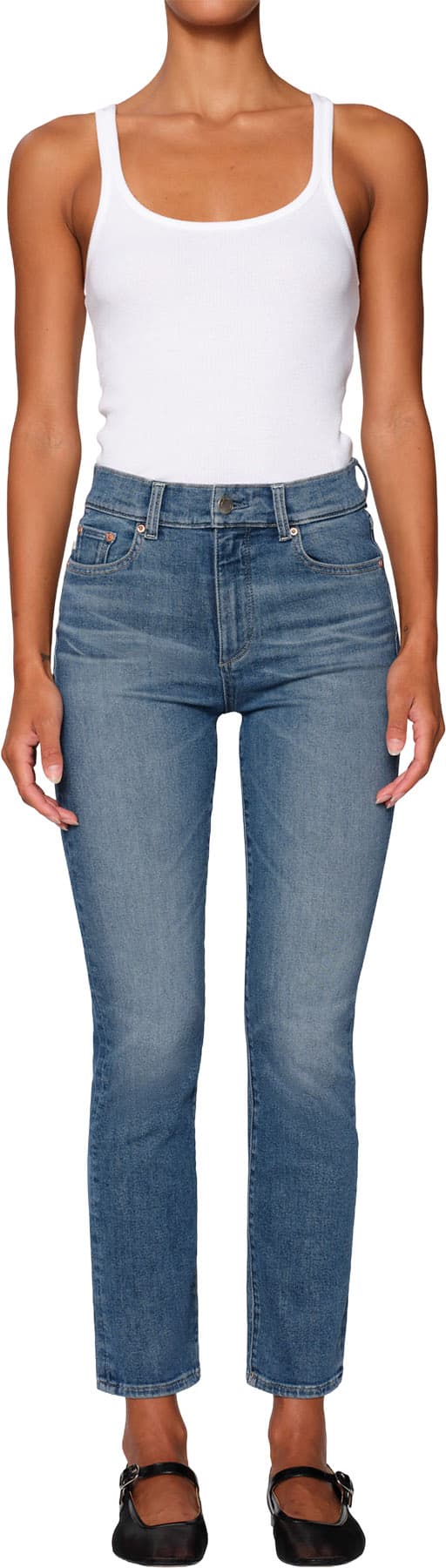 Product gallery image number 6 for product Jean à la cheville droit Mara Instasculpt - Femme