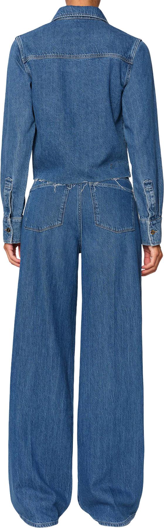 Product gallery image number 2 for product Jean à jambe large vintage droit Isabel - Femme