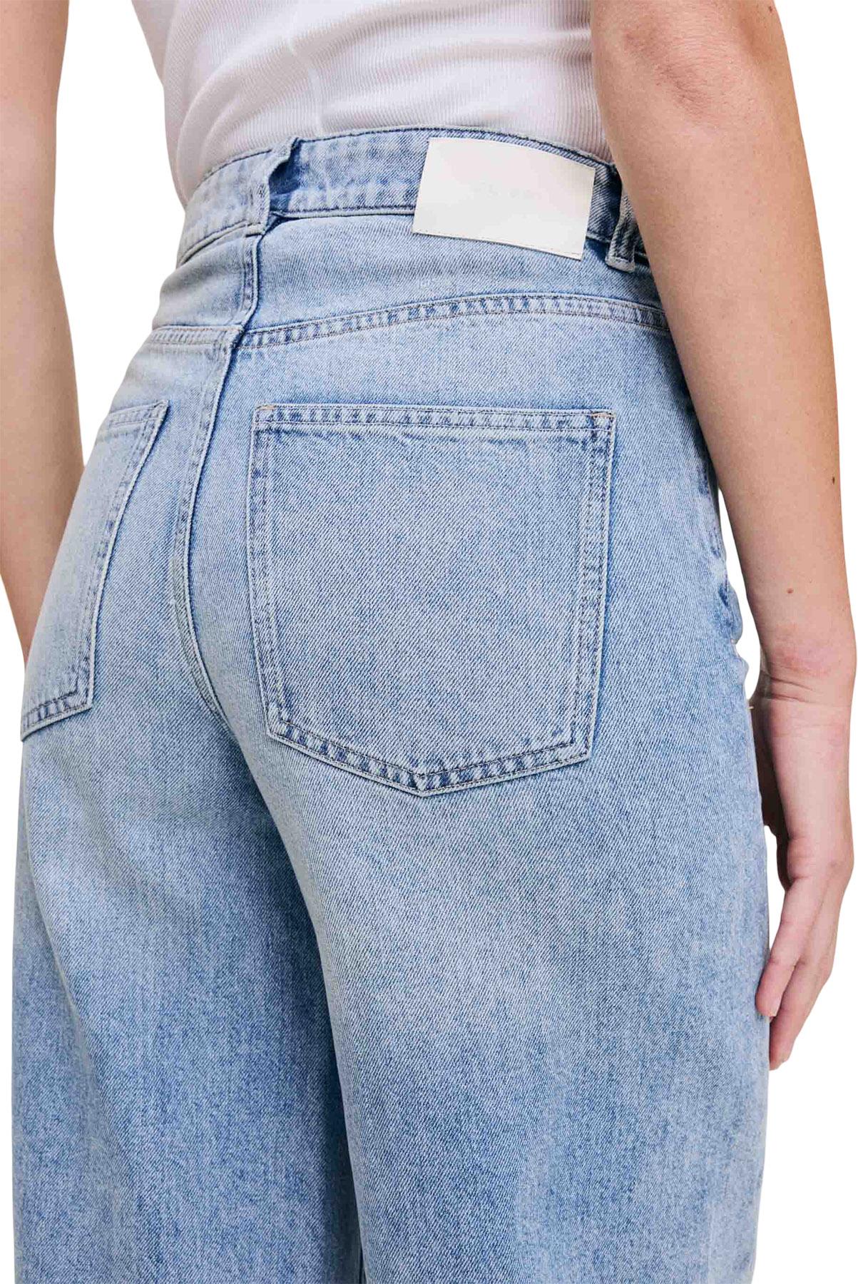 Product gallery image number 4 for product Jean jambe barrel vintage Miro - Femme