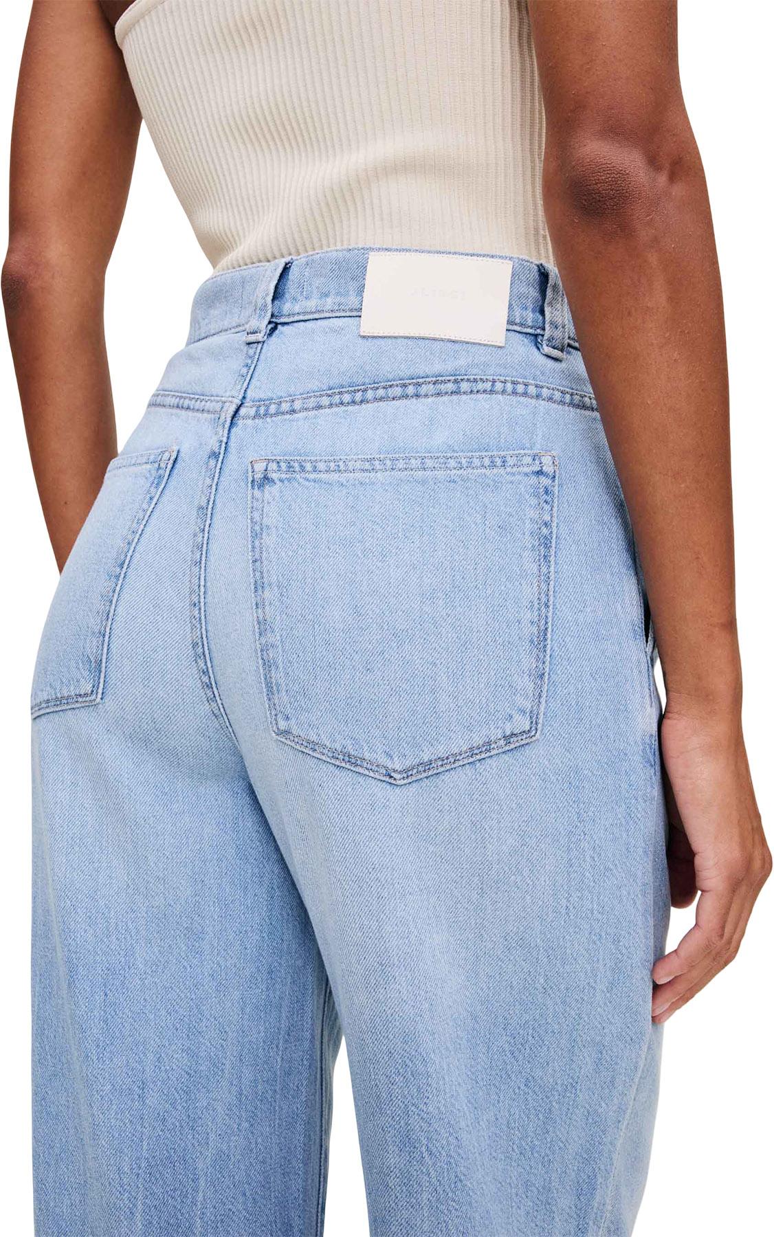 Product gallery image number 4 for product Jean à jambe large vintage droit Isabel - Femme