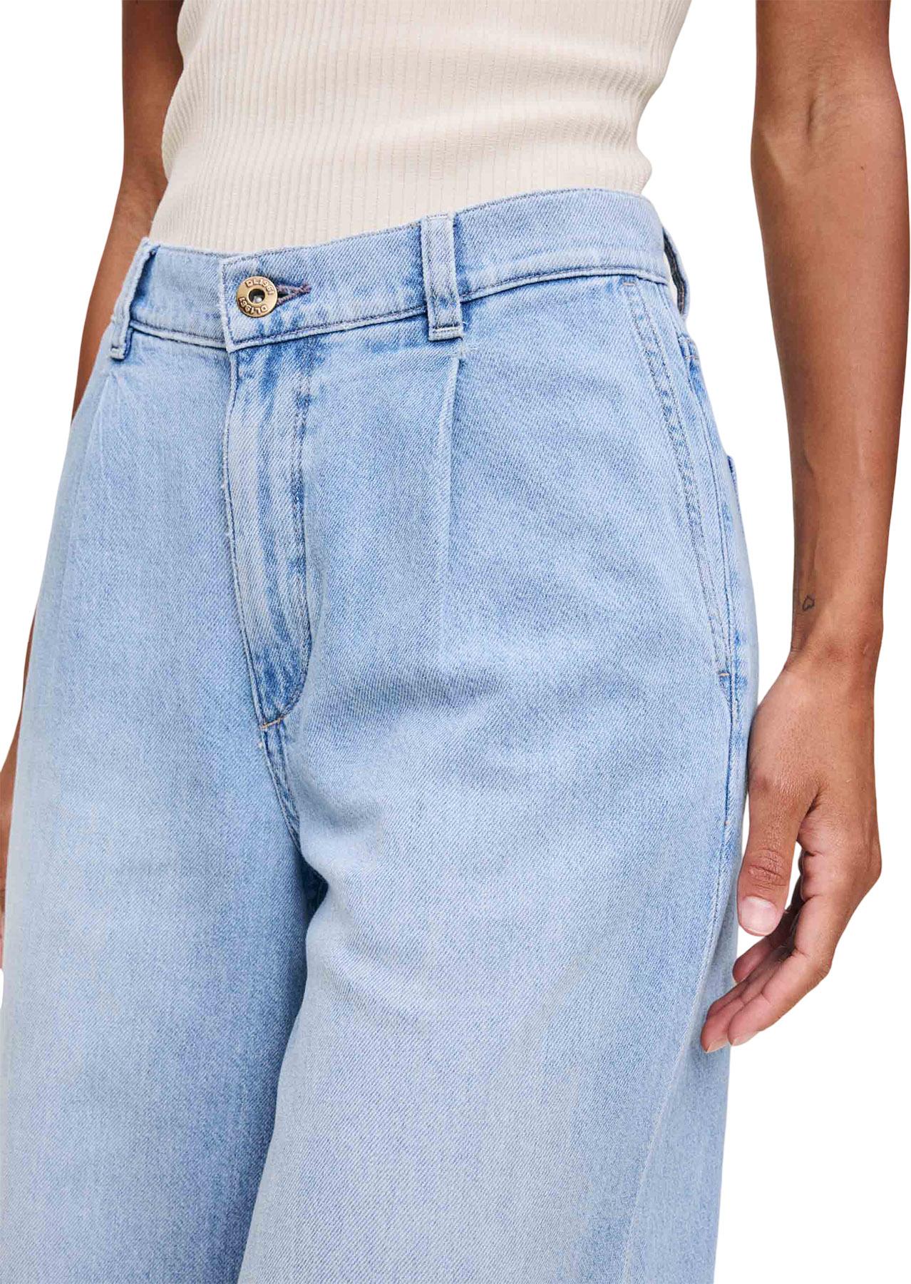 Product gallery image number 2 for product Jean à jambe large vintage droit Isabel - Femme