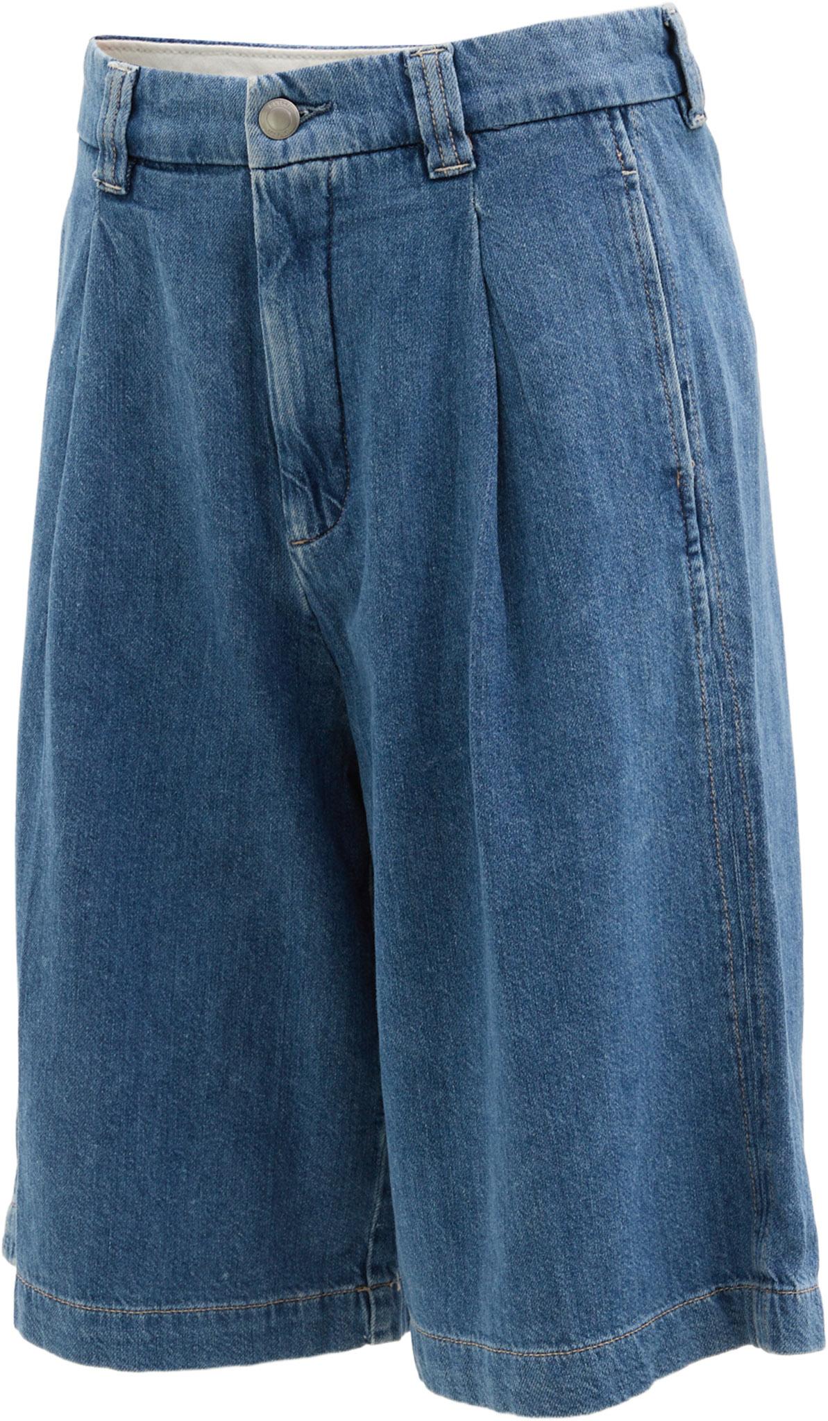 Product gallery image number 7 for product Short en jean plissé à taille haute Hepburn 12,5 po - Femme