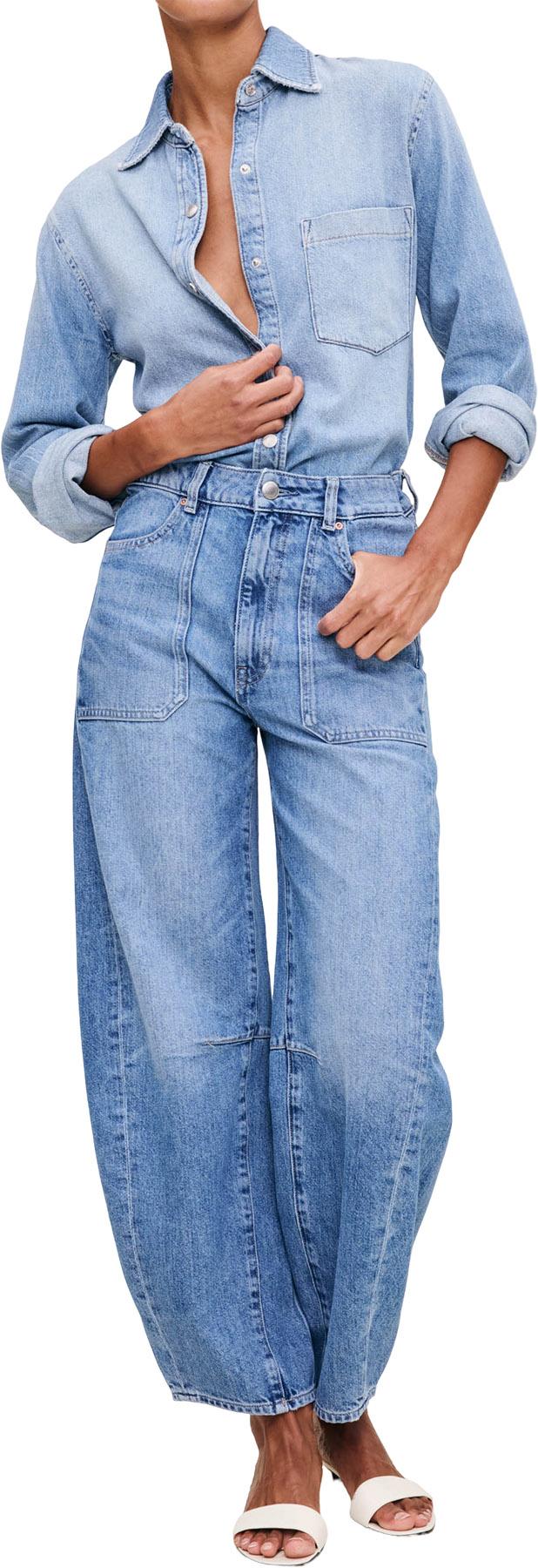 Product gallery image number 6 for product Miro Barrel Leg Vintage Jeans - Women's