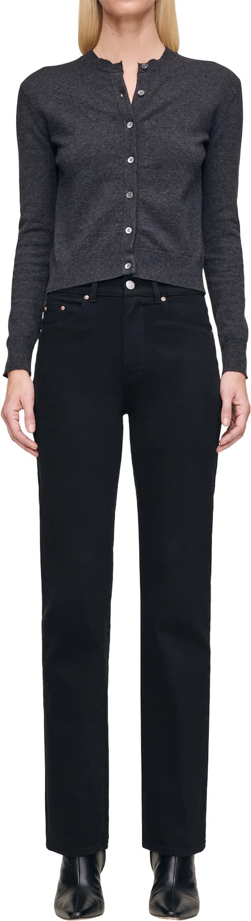 Product gallery image number 4 for product Patti Straight Fit High Rise Jeans 31" - Women's