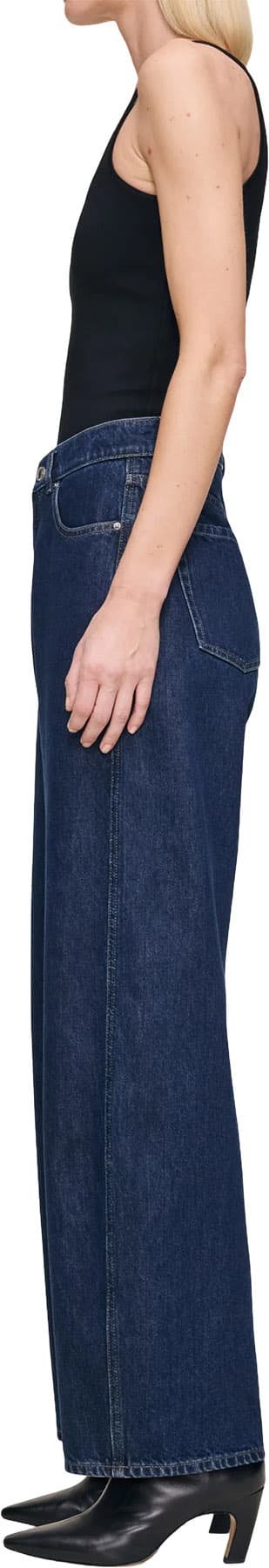 Numéro de l'image de la galerie de produits 5 pour le produit Jean décontracté à jambe tonneau et taille ultra-haute Taylor 31 po - Femme
