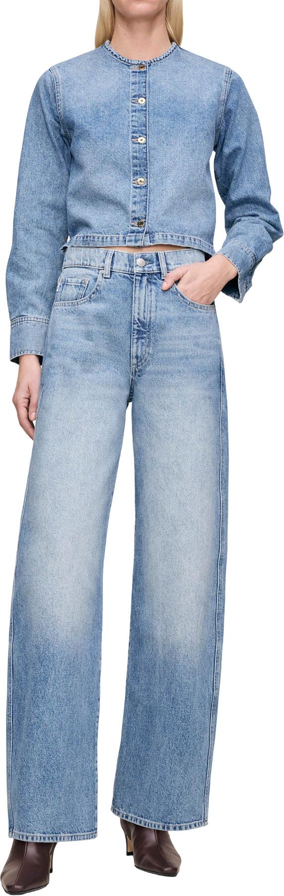 Product image for Taylor Relaxed Barrel Leg Ultra High Rise Jeans 31" - Women's