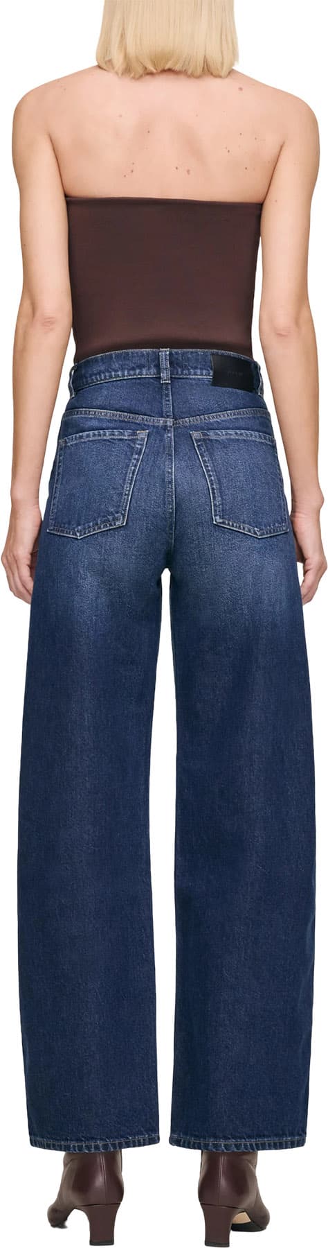 Product gallery image number 2 for product Taylor Relaxed Barrel Leg Ultra High Rise Jeans 31" - Women's