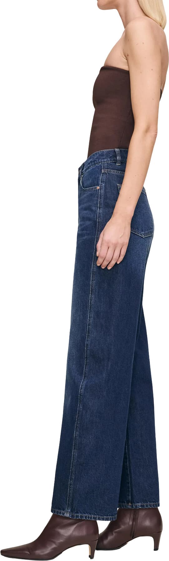 Product gallery image number 5 for product Taylor Relaxed Barrel Leg Ultra High Rise Jeans 31" - Women's
