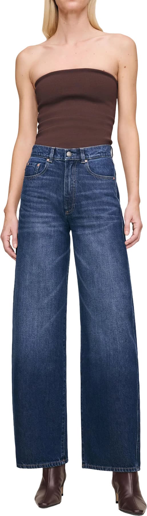 Product image for Taylor Relaxed Barrel Leg Ultra High Rise Jeans 31" - Women's