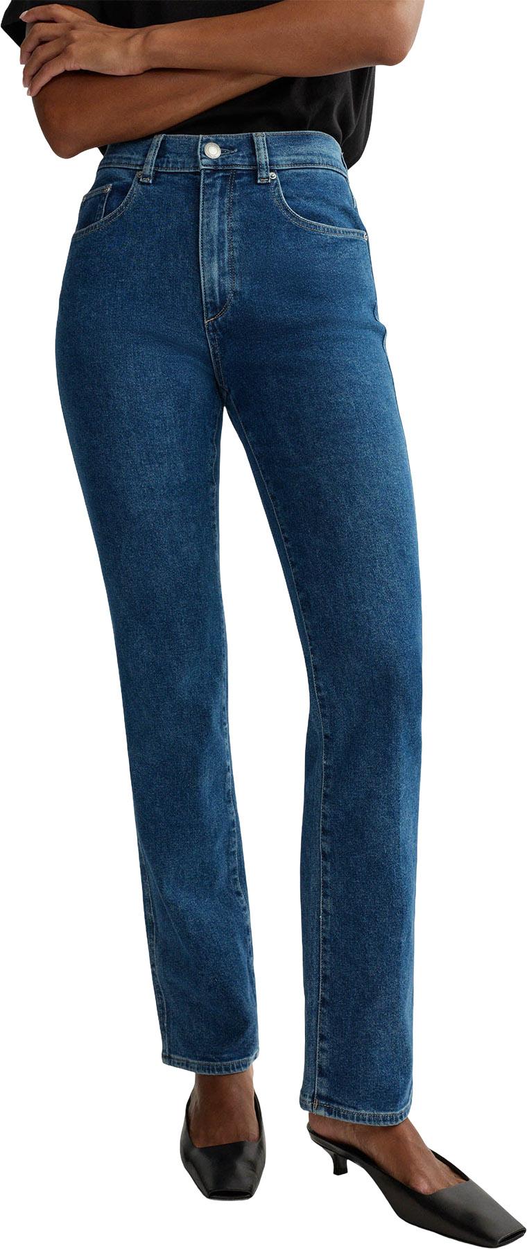Product gallery image number 3 for product Patti High Rise Straight Leg Jeans 31" - Women's