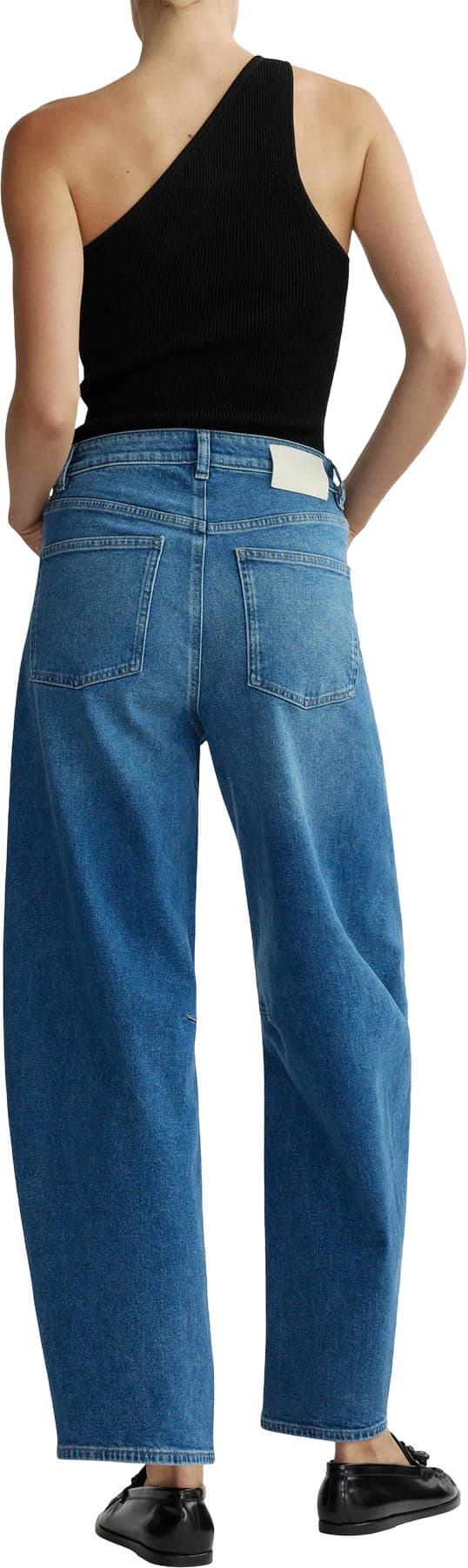 Product gallery image number 4 for product Miro High Rise Barrel Leg Jeans 29" - Women's