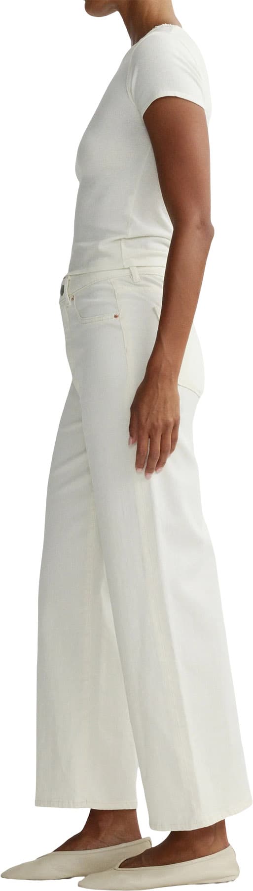 Product gallery image number 4 for product Hepburn Wide Leg High Rise Ankle Jeans - Women's