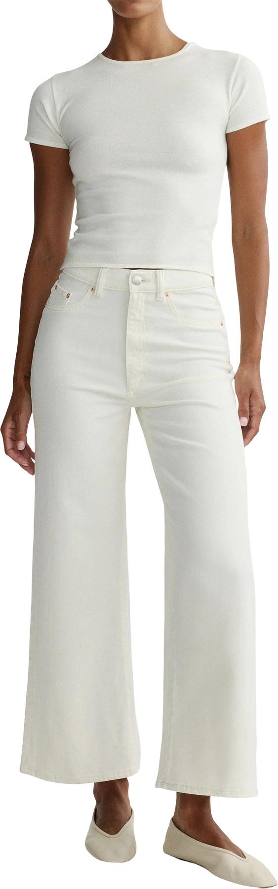 Product image for Hepburn Wide Leg High Rise Ankle Jeans - Women's