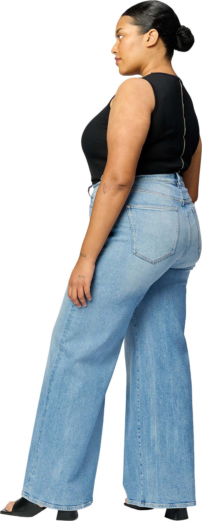 Product gallery image number 6 for product Jean à jambe large NCE - Femme