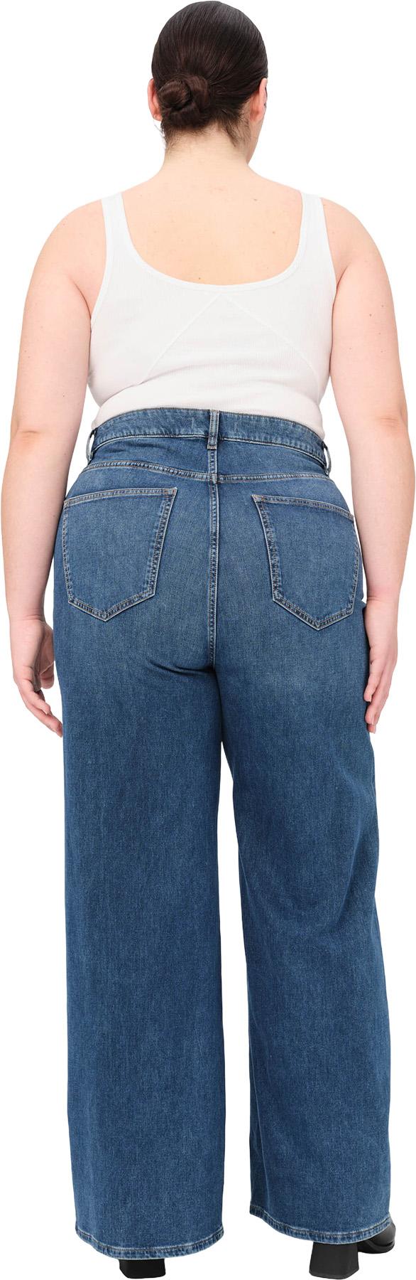 Product gallery image number 2 for product Jean coupe décontractée à jambe large NCE - Femme