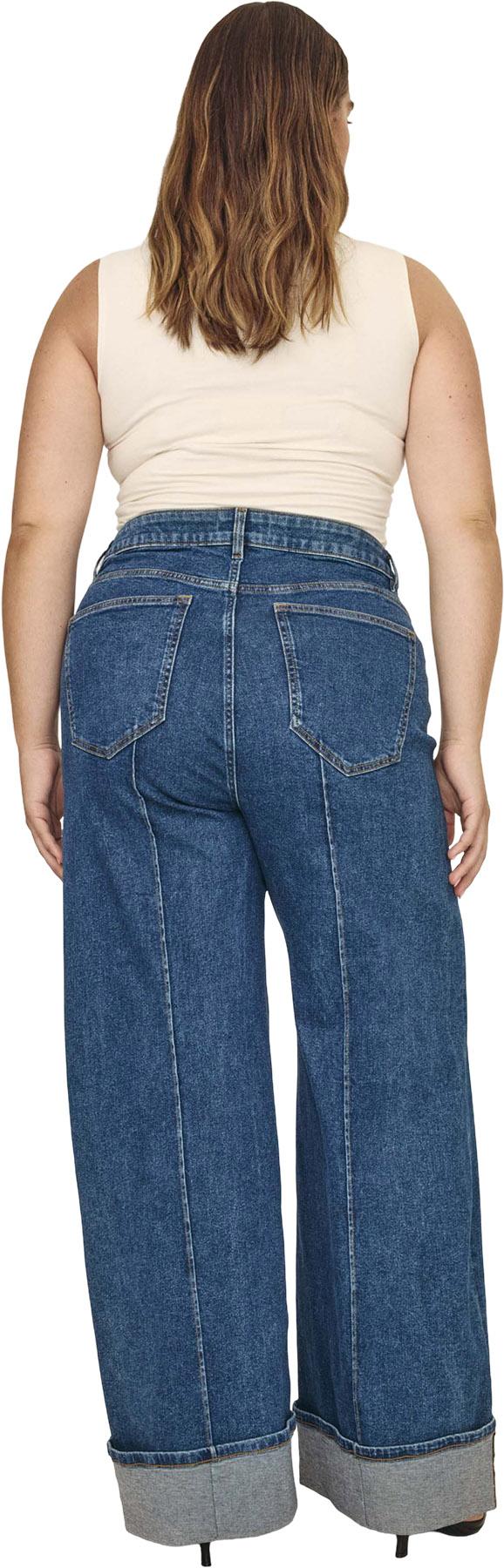 Product gallery image number 2 for product Jean à jambe large NCE - Femme
