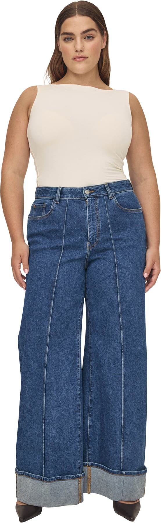 Product image for Jean à jambe large NCE - Femme