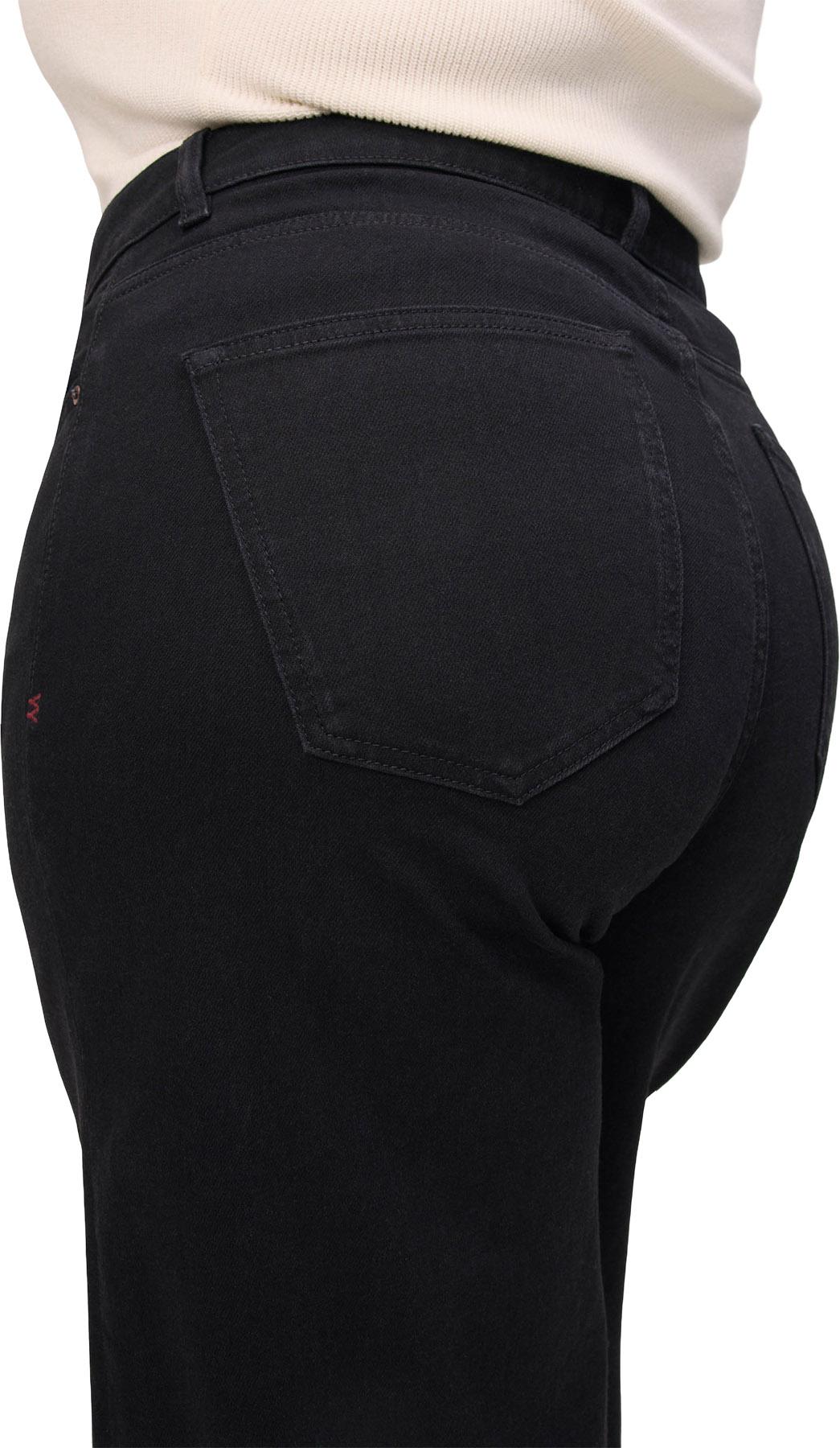 Product gallery image number 4 for product Jean à jambe large écourtée ICN - Femme