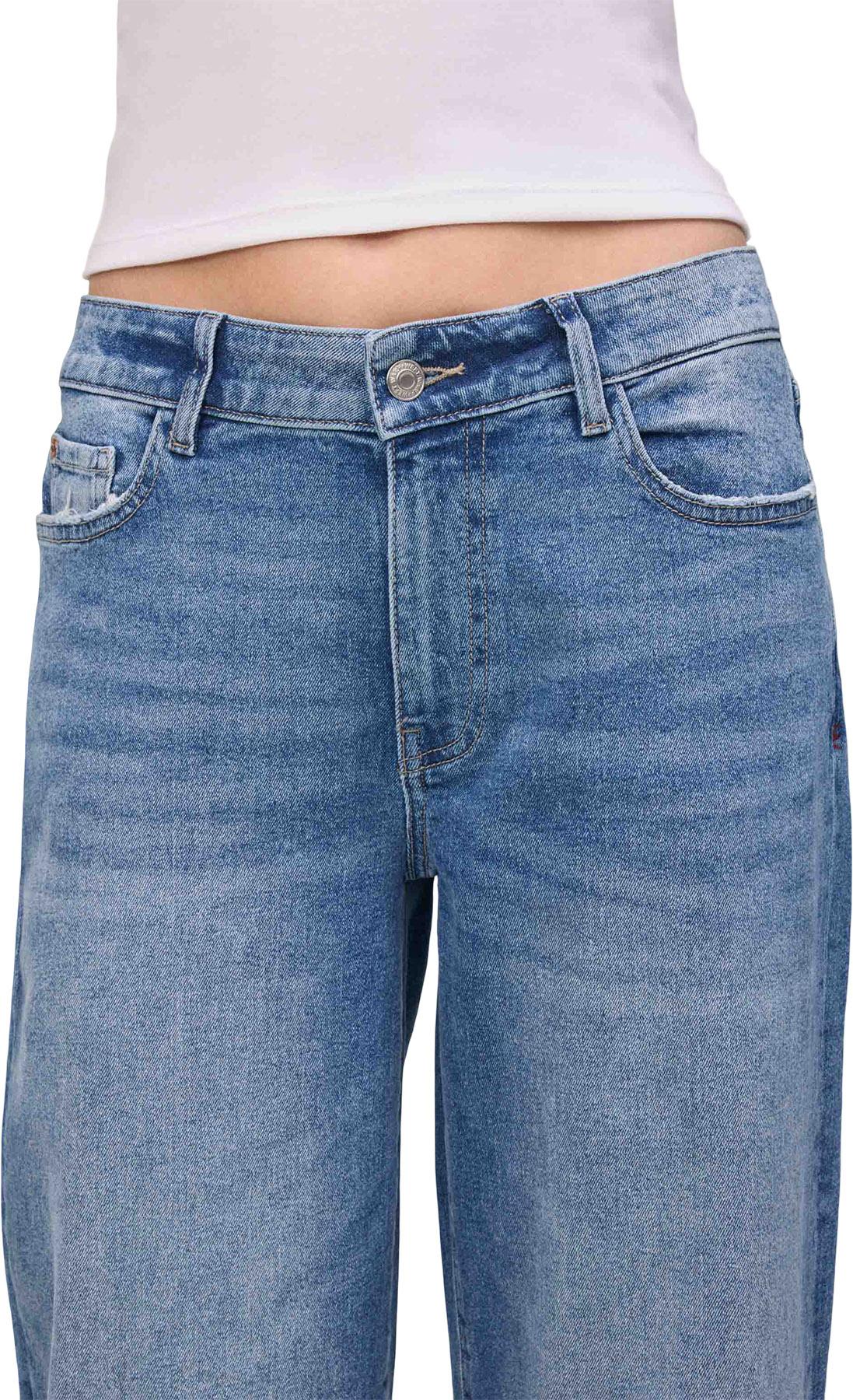 Product gallery image number 2 for product CJU Low Slung Wide Leg Jeans - Women's