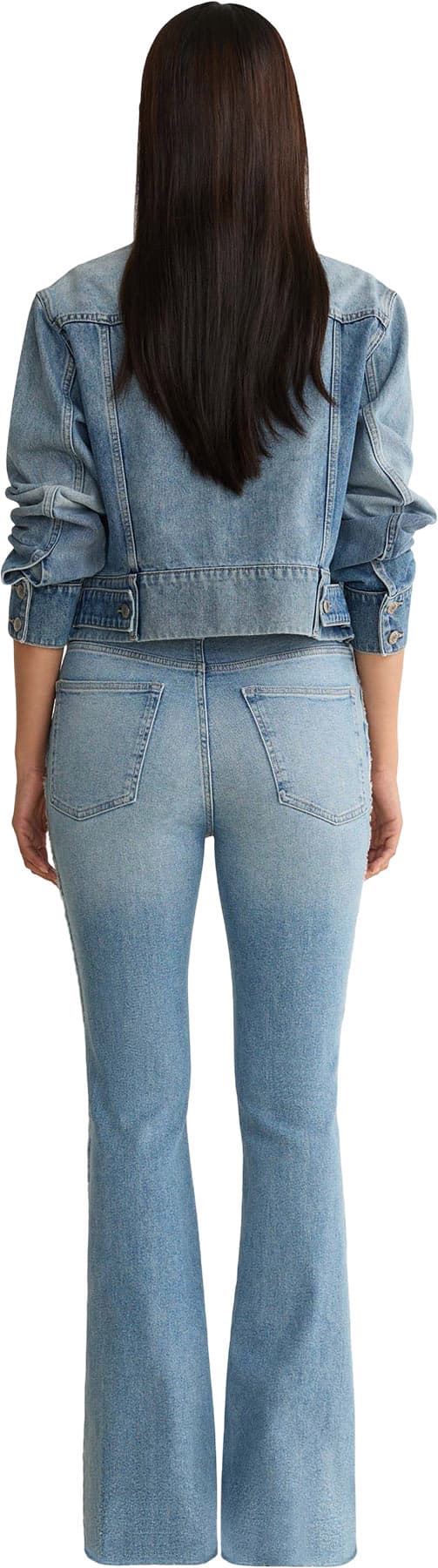 Product gallery image number 2 for product KPB Cropped Denim Jacket - Women's