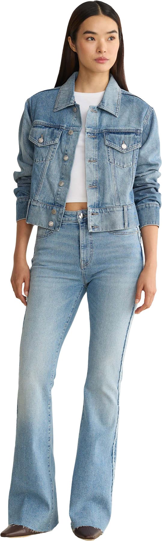 Product image for KPB Cropped Denim Jacket - Women's 