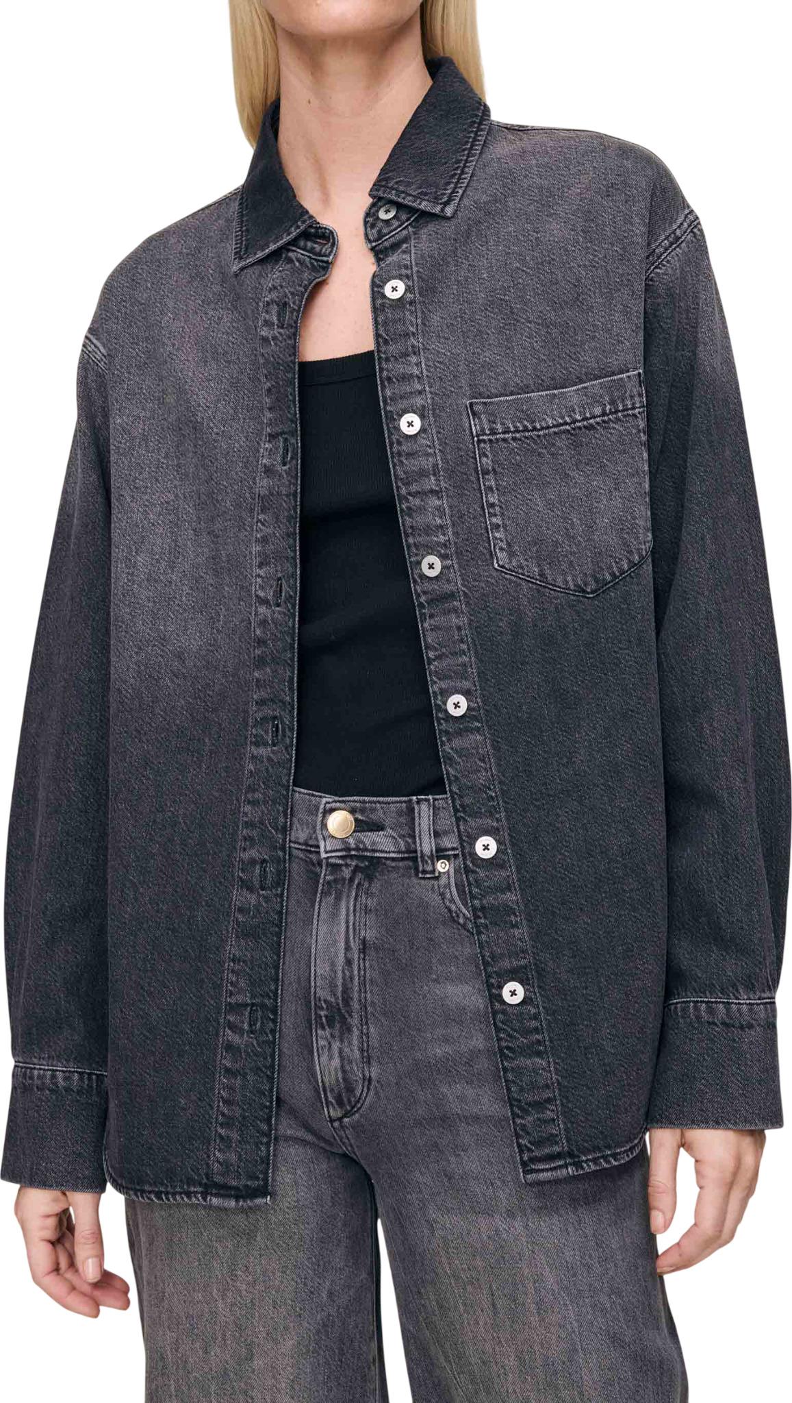 Product image for Chemise surdimensionnée en denim Faye - Femme
