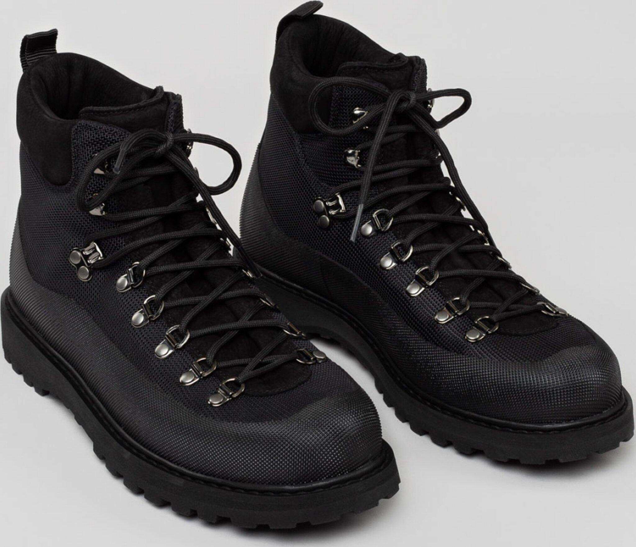 Product gallery image number 2 for product Roccia Vet Black Fabric Boots - Men's