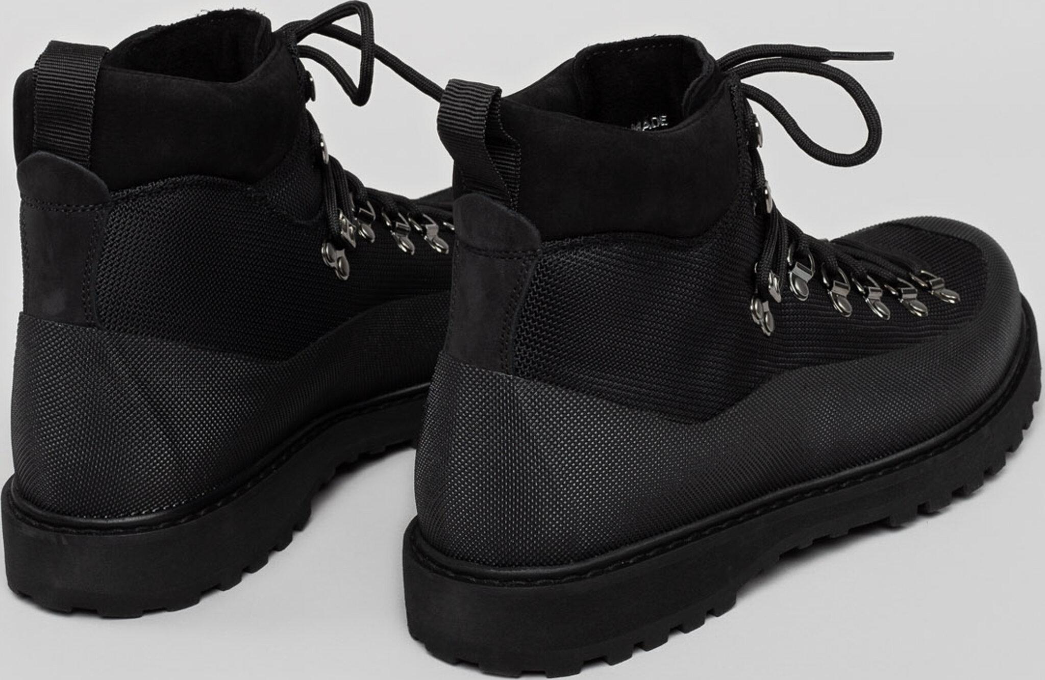 Product gallery image number 4 for product Roccia Vet Black Fabric Boots - Men's