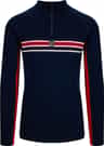 Colour: Navy - Red - Off White
