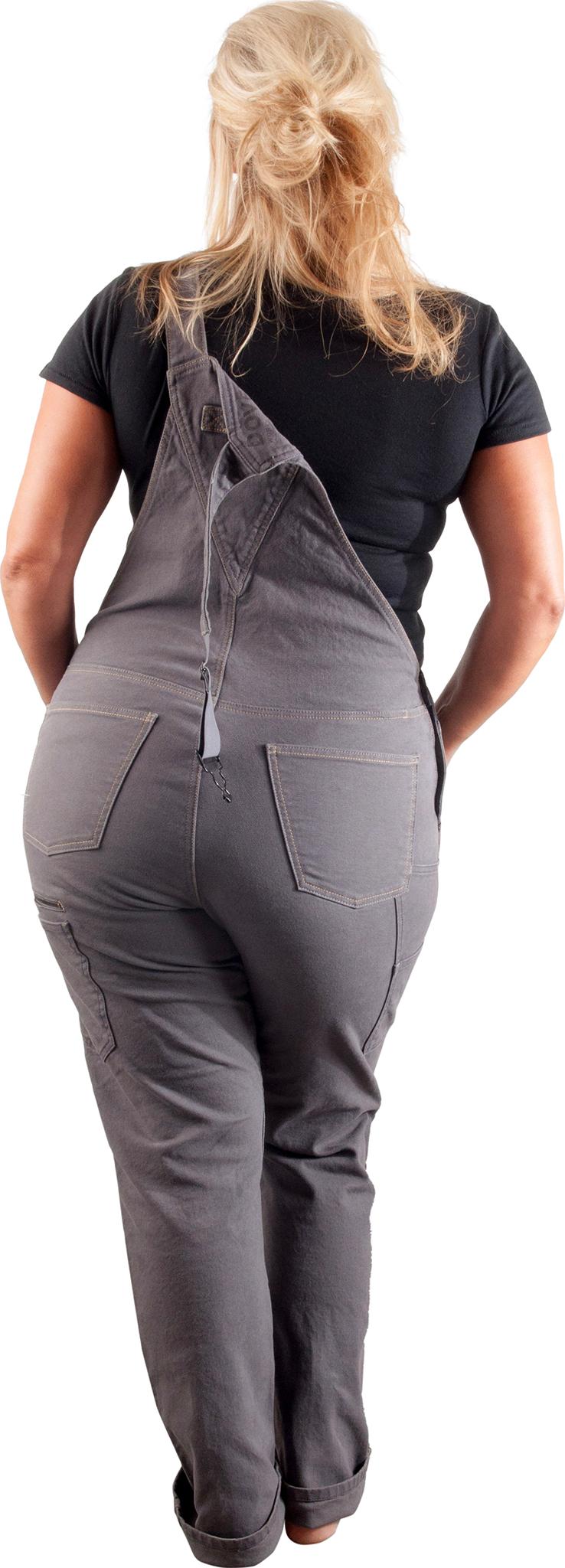 Product gallery image number 15 for product Freshley Overall Grey Stretch Canvas - Women's