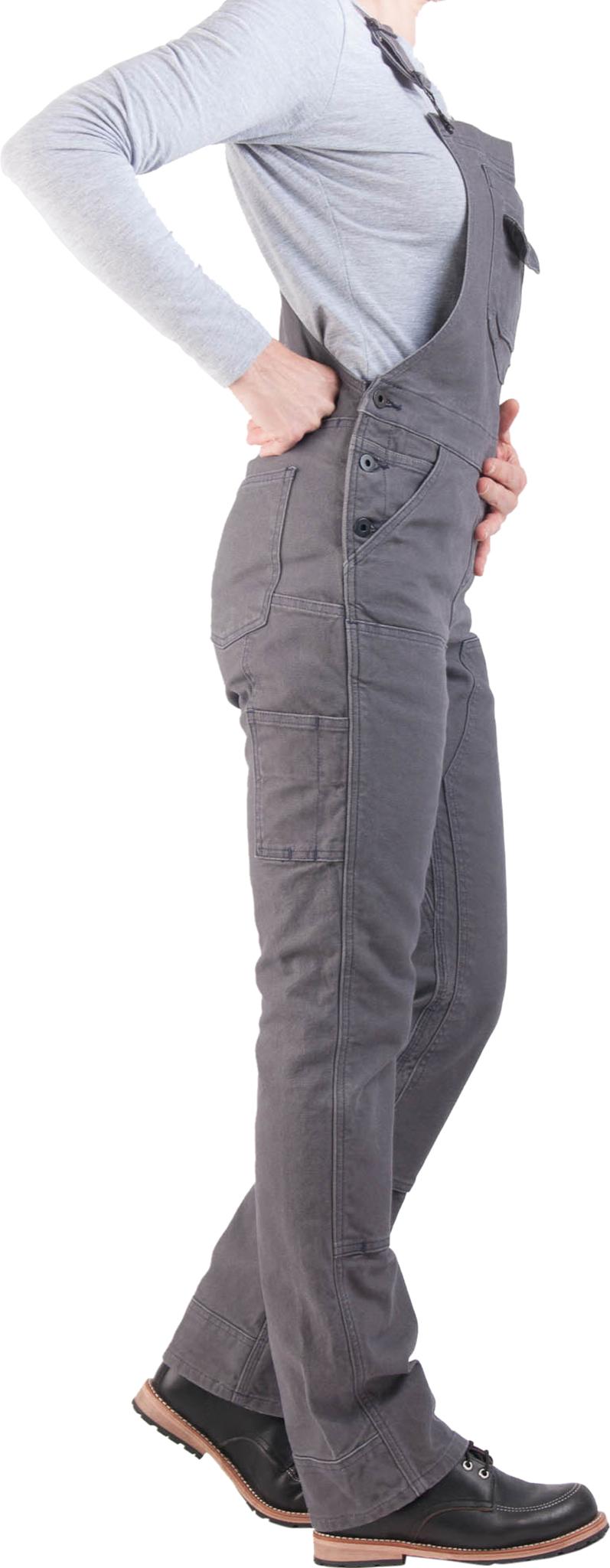 Product gallery image number 13 for product Freshley Overall Grey Stretch Canvas - Women's