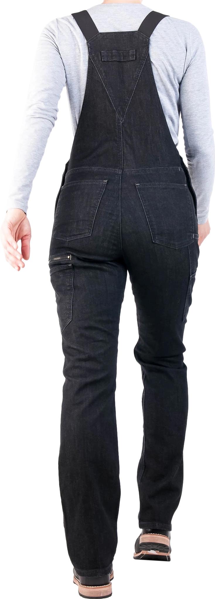 Product gallery image number 2 for product Freshley Overall Black Stretch Denim - Women's