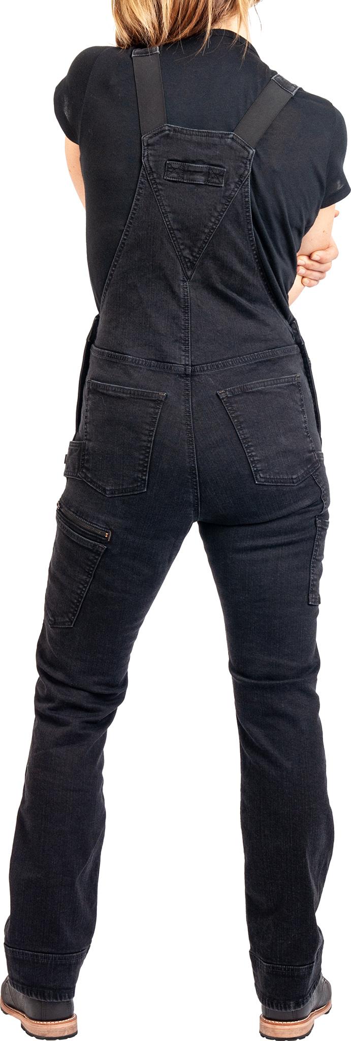 Product gallery image number 7 for product Freshley Overall Black Stretch Denim - Women's