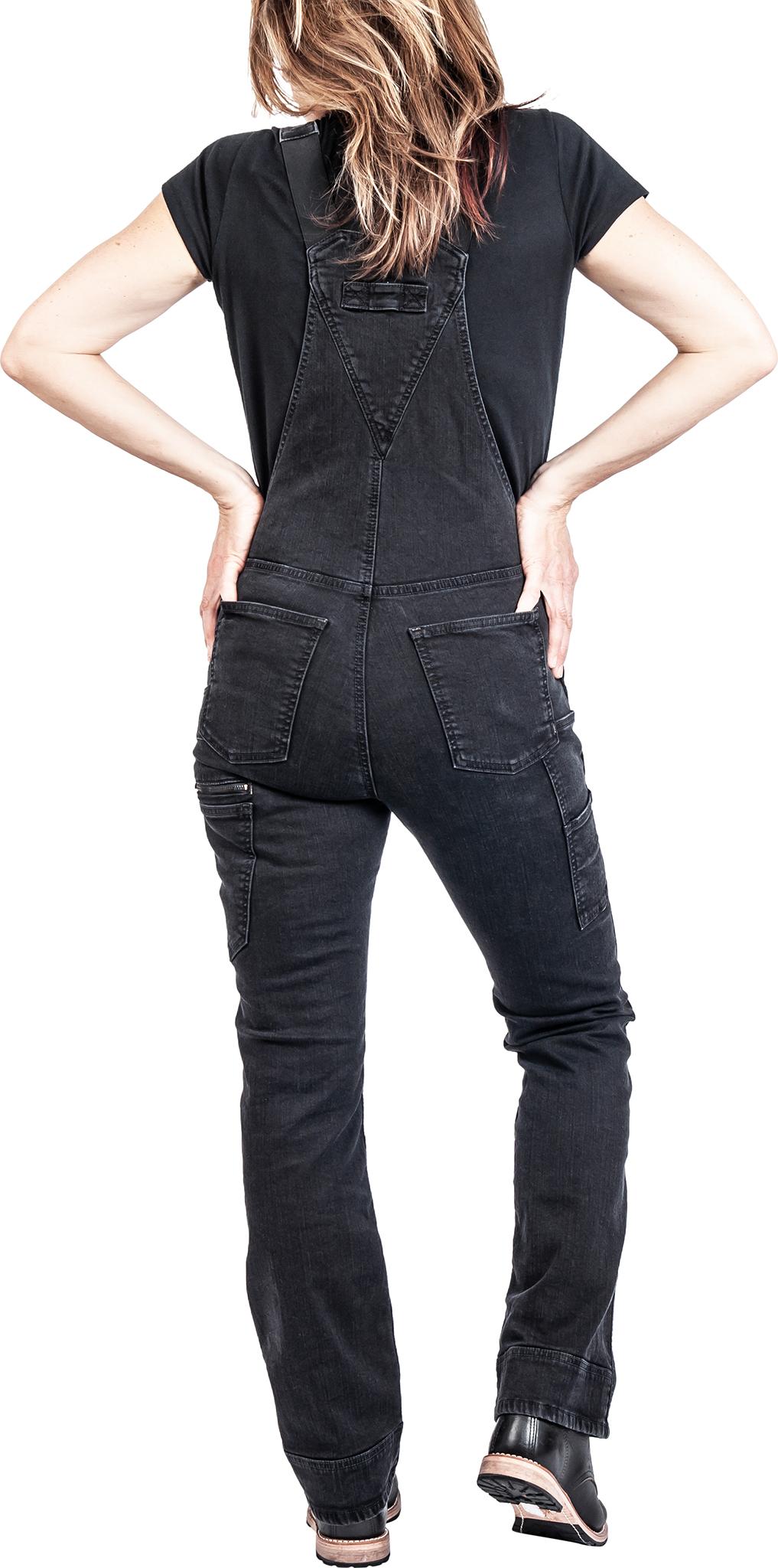 Product gallery image number 8 for product Freshley Overall Black Stretch Denim - Women's