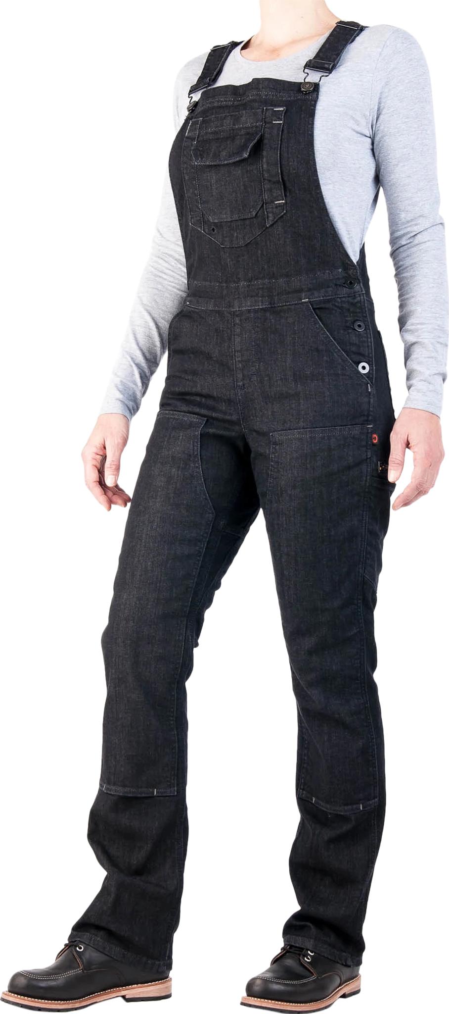 Product gallery image number 3 for product Freshley Overall Black Stretch Denim - Women's