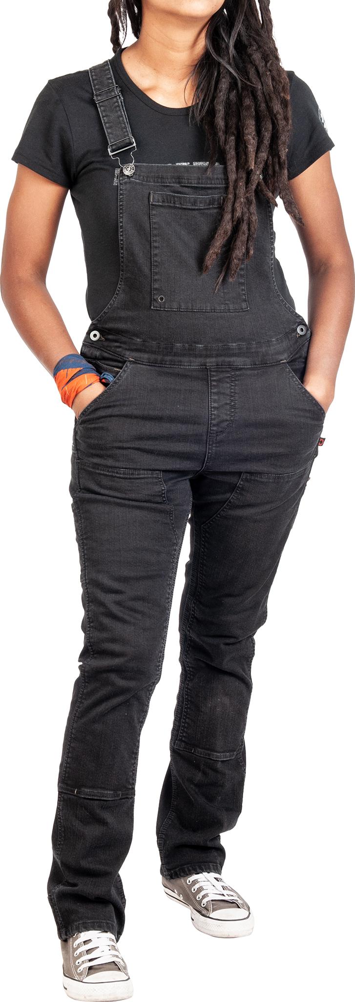 Product gallery image number 10 for product Freshley Overall Black Stretch Denim - Women's