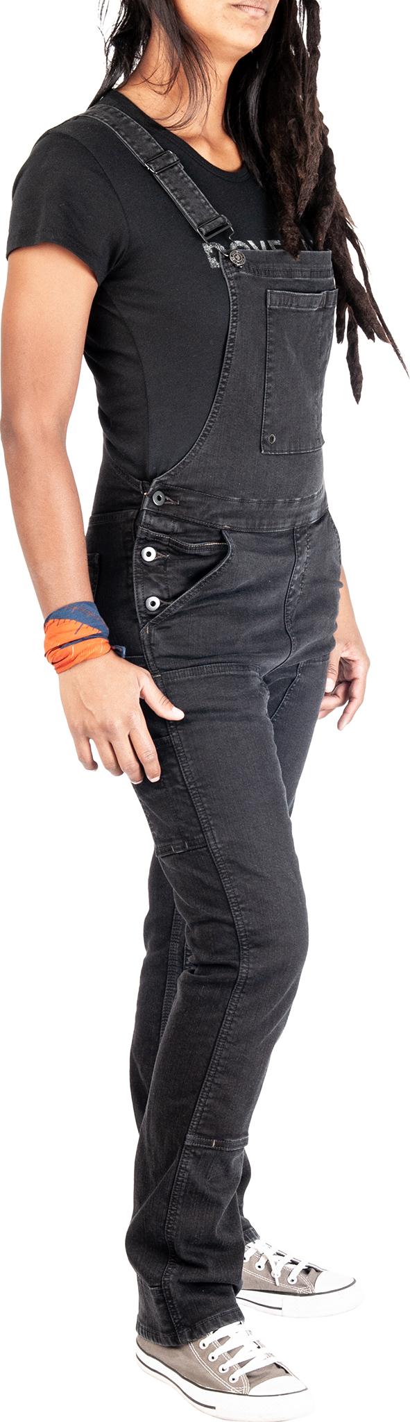 Product gallery image number 6 for product Freshley Overall Black Stretch Denim - Women's