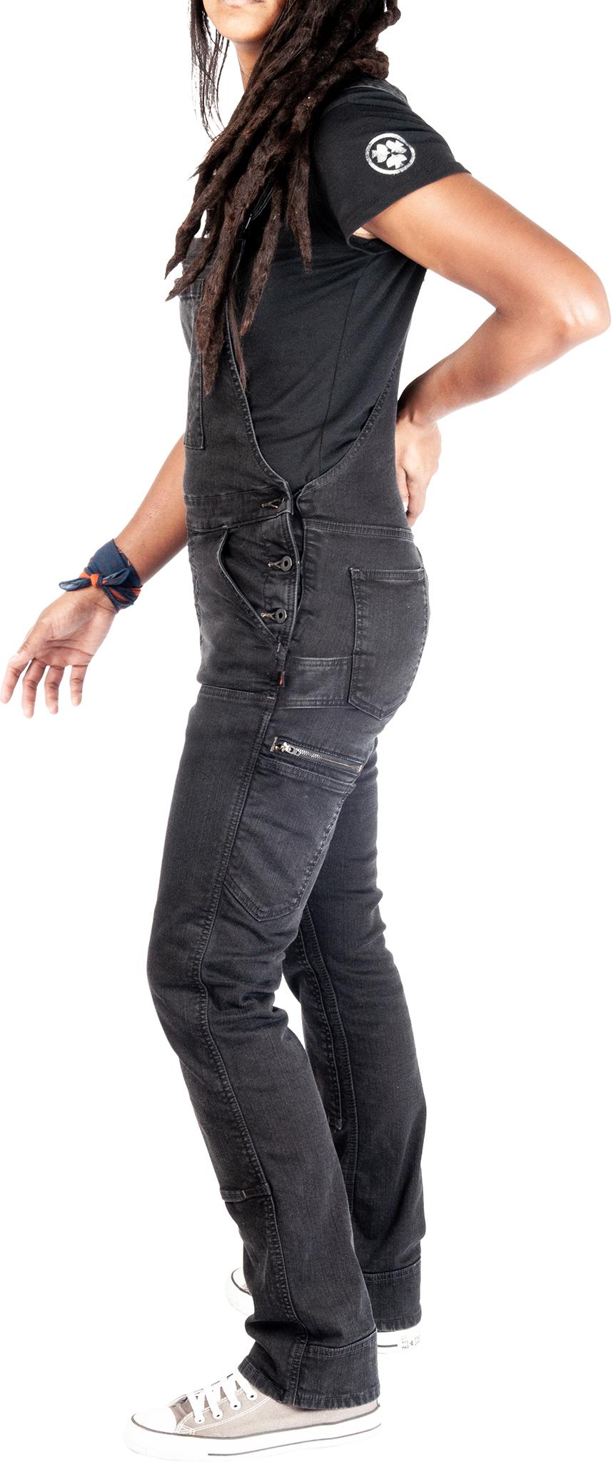 Product gallery image number 14 for product Freshley Overall Black Stretch Denim - Women's