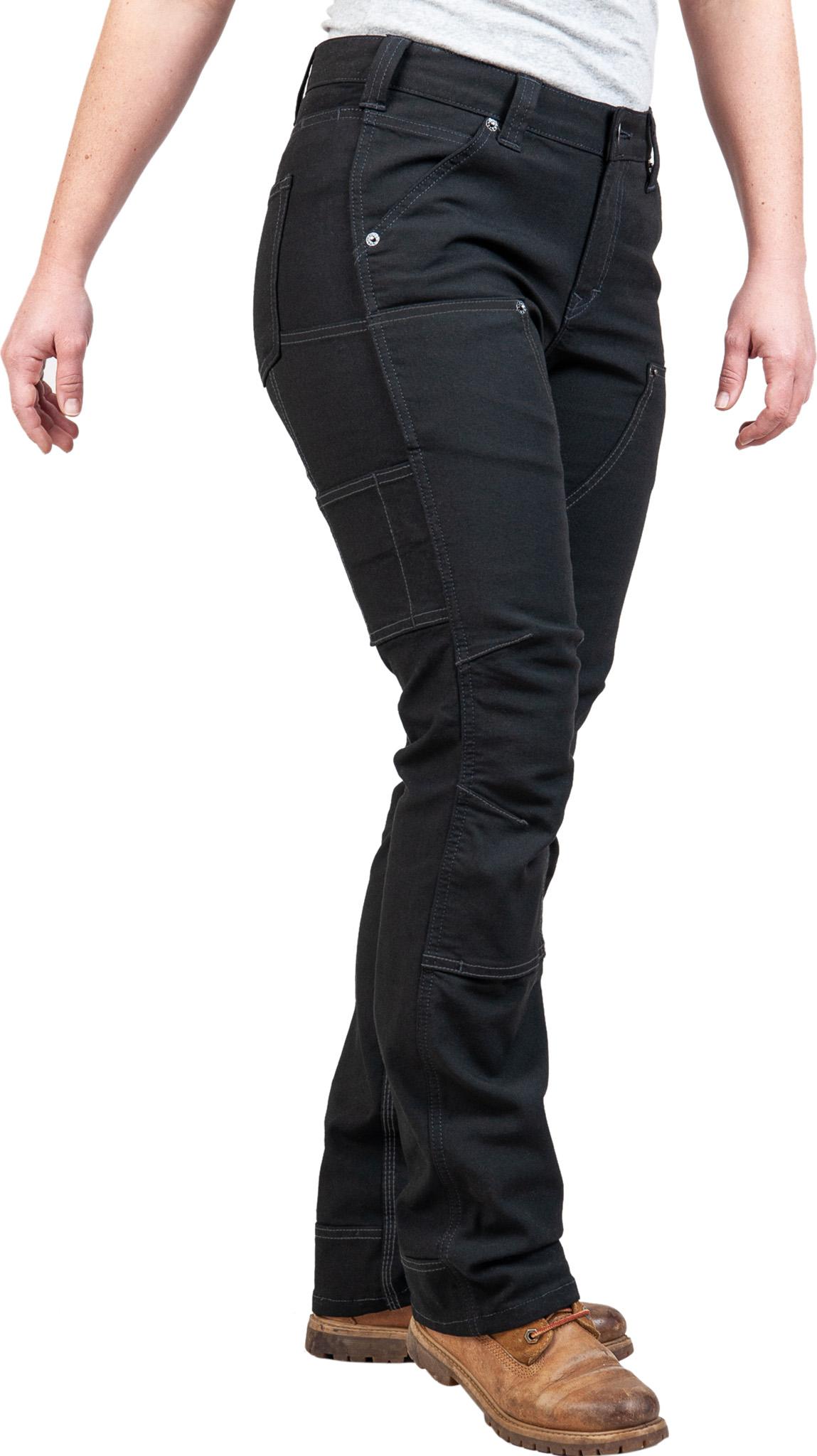 Numéro de l'image de la galerie de produits 4 pour le produit Pantalon noire en toile extensible Britt Utility - Femme